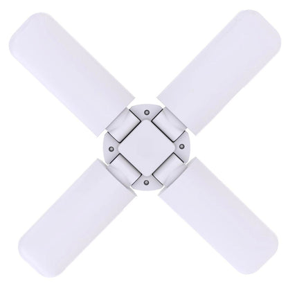 LED 4-Panel Adjustable Garage Bulb - 65W - 6000 Lumens - Pinegreen Lighting