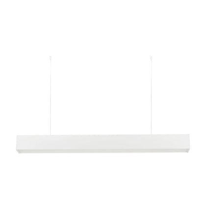 3ft LED Linear Architectural Pendant Fixture with Direct and Indirect Lighting - Wattage Adjustable - Color Tunable - Keystone
