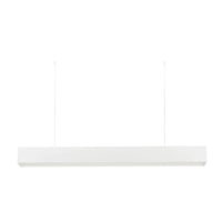 3ft LED Linear Architectural Pendant Fixture with Direct and Indirect Lighting - Wattage Adjustable - Color Tunable - Keystone
