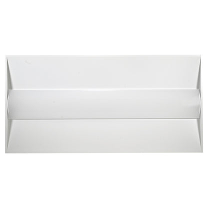 Case of 2 - 2x4 LED Troffer Light - Wattage Adjustable 34W/38W/45W - Color Tunable 35K/40K/50K - Jen Lighting