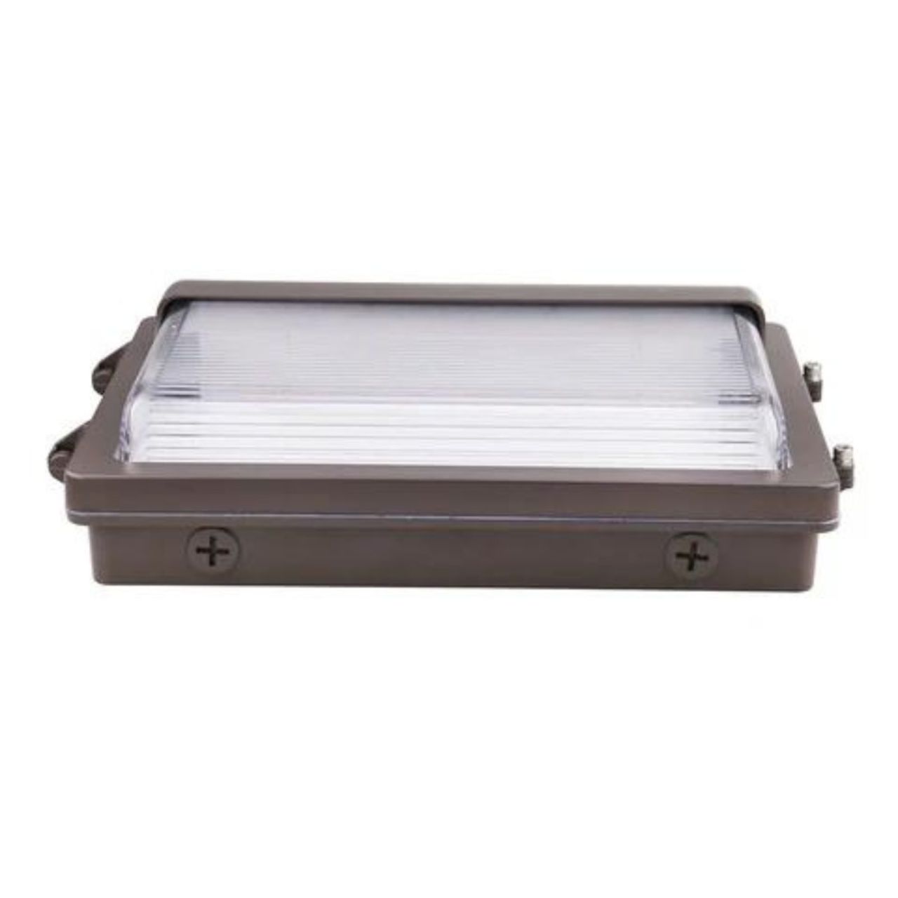 ZION LED Slim Wall Pack - Adjustable Wattage 80W/100W/120W - Adjustable CCT 30K/40K/50K - Bronze Finish - Beyond LED