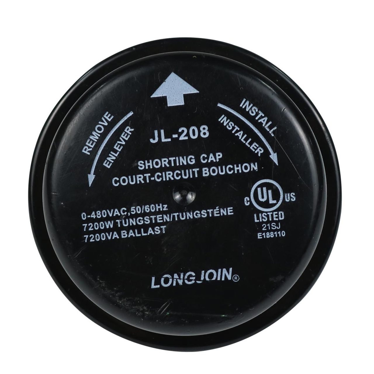 LED Area Light Shoebox Shorting Cap