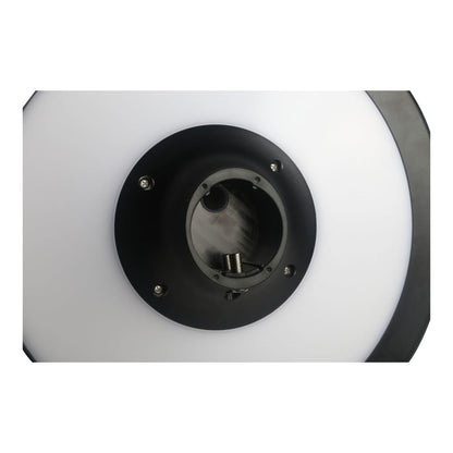 Solar LED Round Post Top Area Light - 2100 Lumens - Dual Color Temperatures - LumeGen