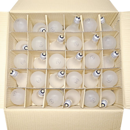 Case of 120 - A21 Shatter Resistant Incandescent Lamp - E26 Medium Base - 75W - 120V - GE Lighting