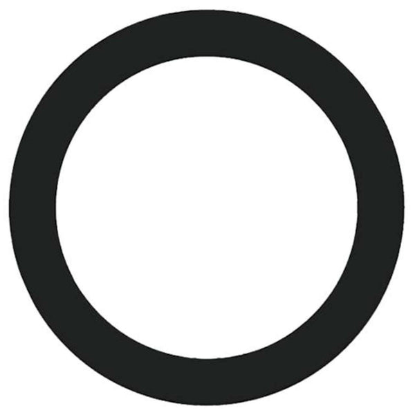 4in. Interchangeable Trim for Recessed Wafer Downlights - Matte Black - Keystone