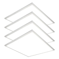 Case of 4 - 2x2 LED Flat Panel Light - 18W - Color Tunable 35K/40K/50K - Sylvania