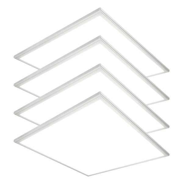 Case of 4 - 2x2 LED Flat Panel Light - Wattage Adjustable 18W/24W/30W - Color Tunable 35K/40K/50K - Medinah Power