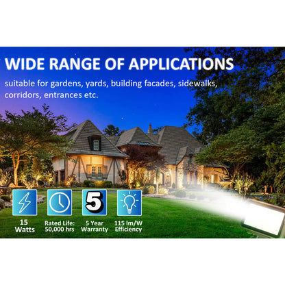 LED Contractor Prime Flood Light - 15W - 5000K - Keystone