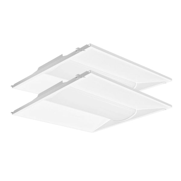 Case of 2 - 2x2 LED Troffer Retrofit Kit - Watt Selectable up to 30W - Color Selectable - Energetic Lighting