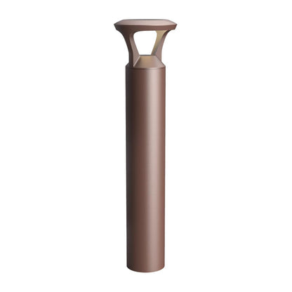 LED Rounded Bollard - Y-Shaped Top - Wattage Adjustable 14W/19W/24W - Color Tunable 3000K/4000K/5000K - LumeGen