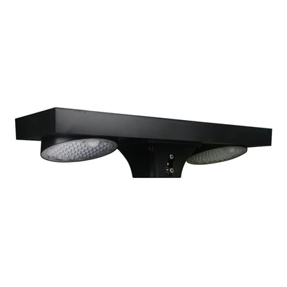 Solar LED Dual Head Post Top Area Light - Dual Color Temperature - LumeGen