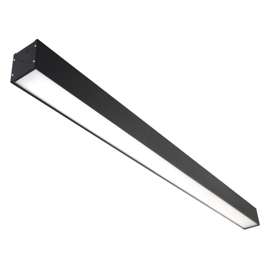 LED linear light in black finish