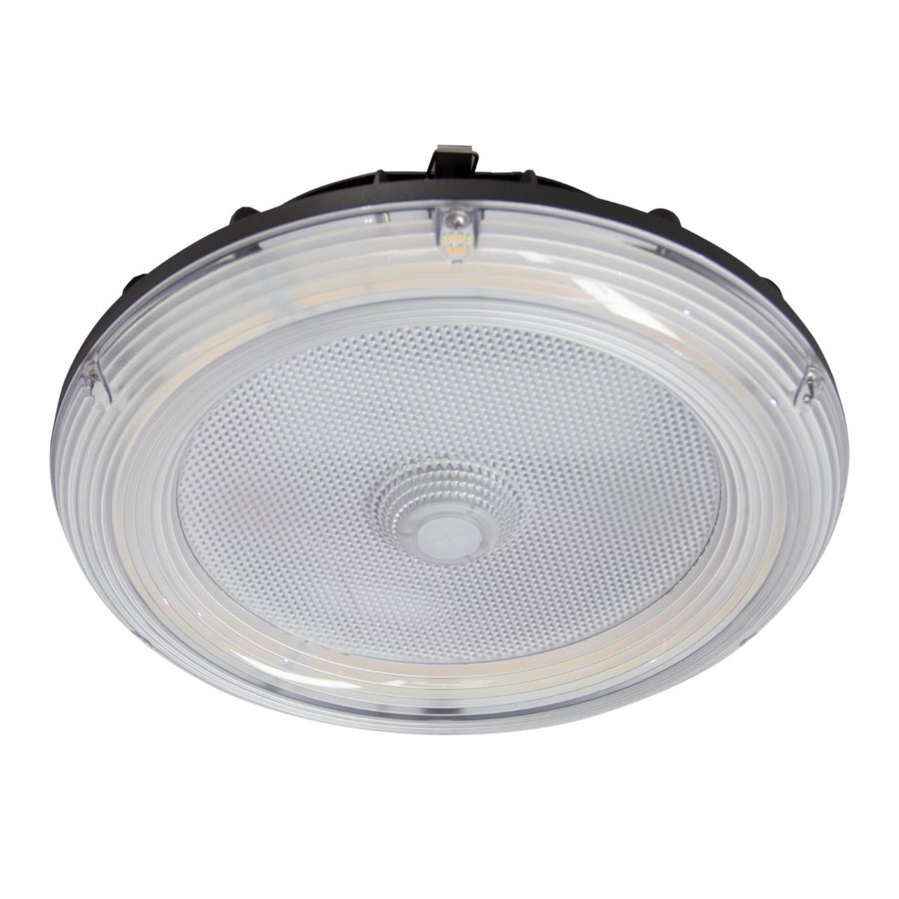 LED Parking Garage Canopy Light - Wattage Adjustable 80W/100W/120W - Color Tunable 3000K/4000K/5000K - Motion Sensor Base - LumeGen