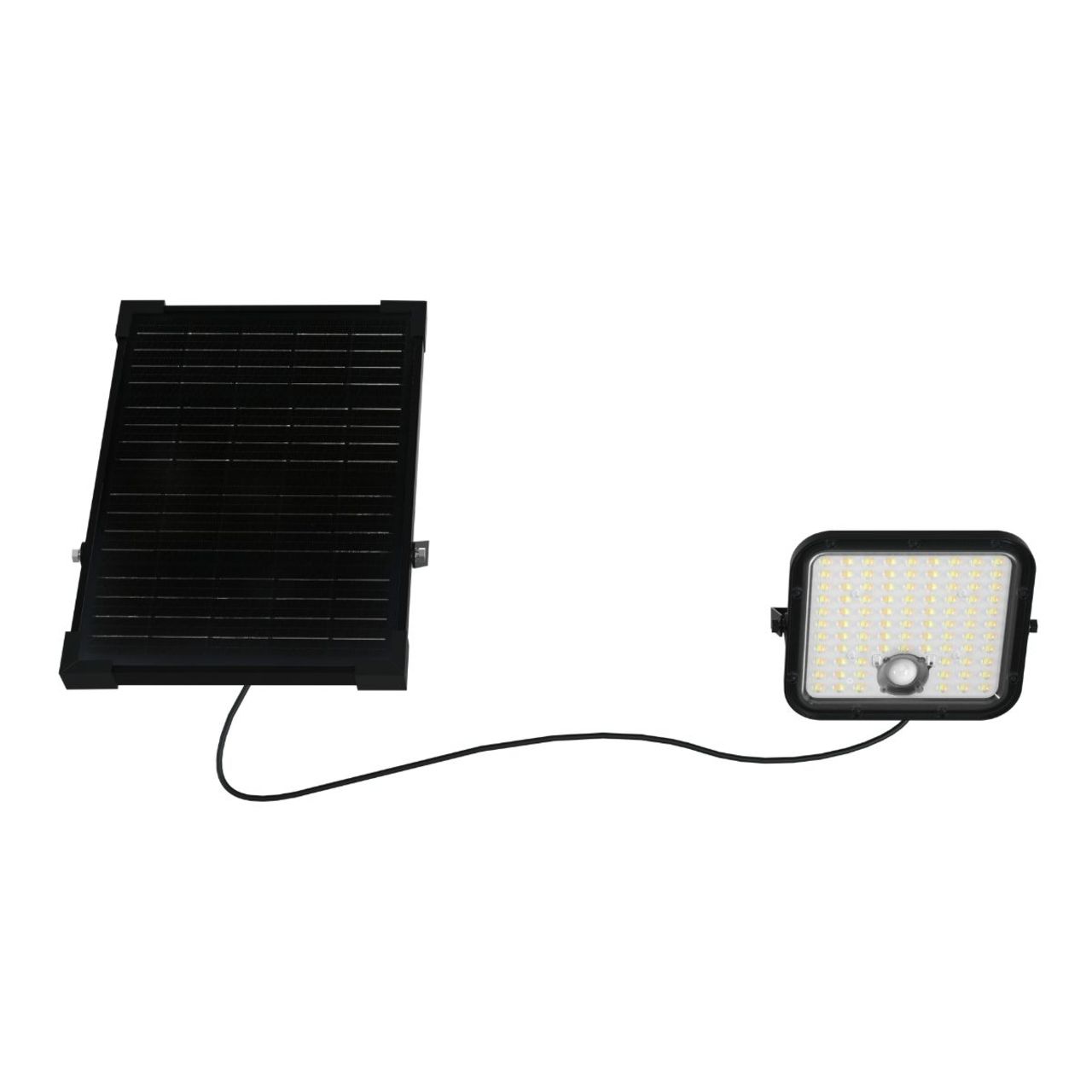Solar LED Cube Flood Light with Remote Control - 4800 Lumens - Dual Color Temperature - LumeGen