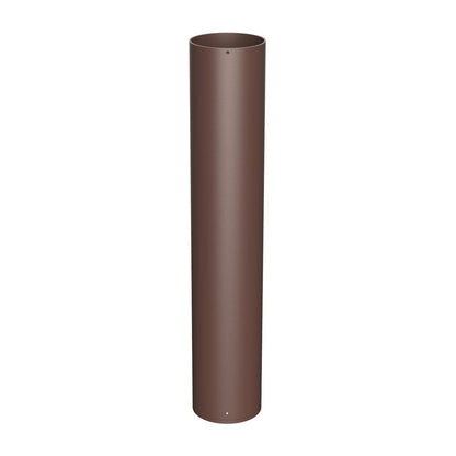 LED Round Bollard - Flat Cone Top - Wattage Adjustable 14W/19W/24W - Color Tunable 3000K/4000K/5000K - LumeGen