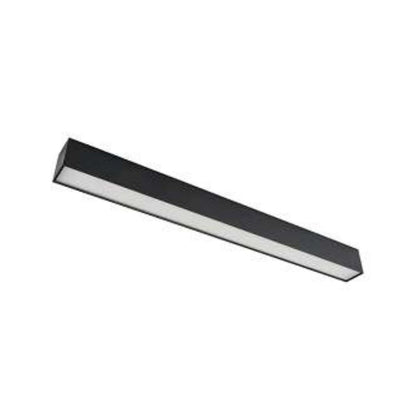 3ft LED Linear Architectural Pendant Fixture with Direct and Indirect Lighting - Wattage Adjustable - Color Tunable - Keystone