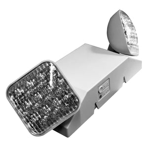 LED Emergency Light - White - 90 Min. Emergency Runtime - 120/277V