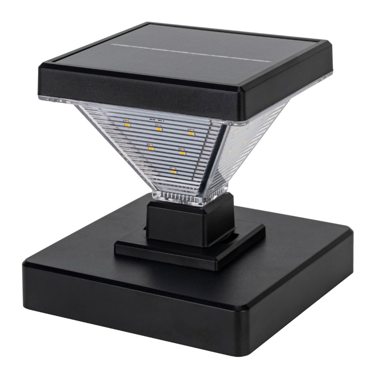 Solar LED Luxor Post Cap Light - 2-Pack - Gama Sonic