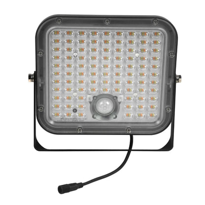 Solar LED Cube Flood Light with Remote Control - 4800 Lumens - Dual Color Temperature - LumeGen