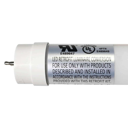 Case of 25 - 4ft Color Tunable LED T8 Tube - Type B - 15W - 2200 Lumens - LumeGen