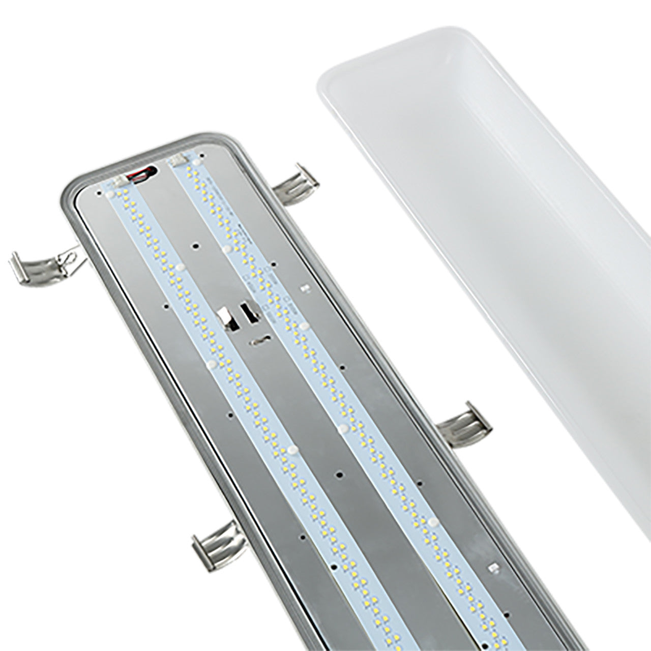 4ft LED Wattage Adjustable Vapor Tight Light - 25W/35W/48W