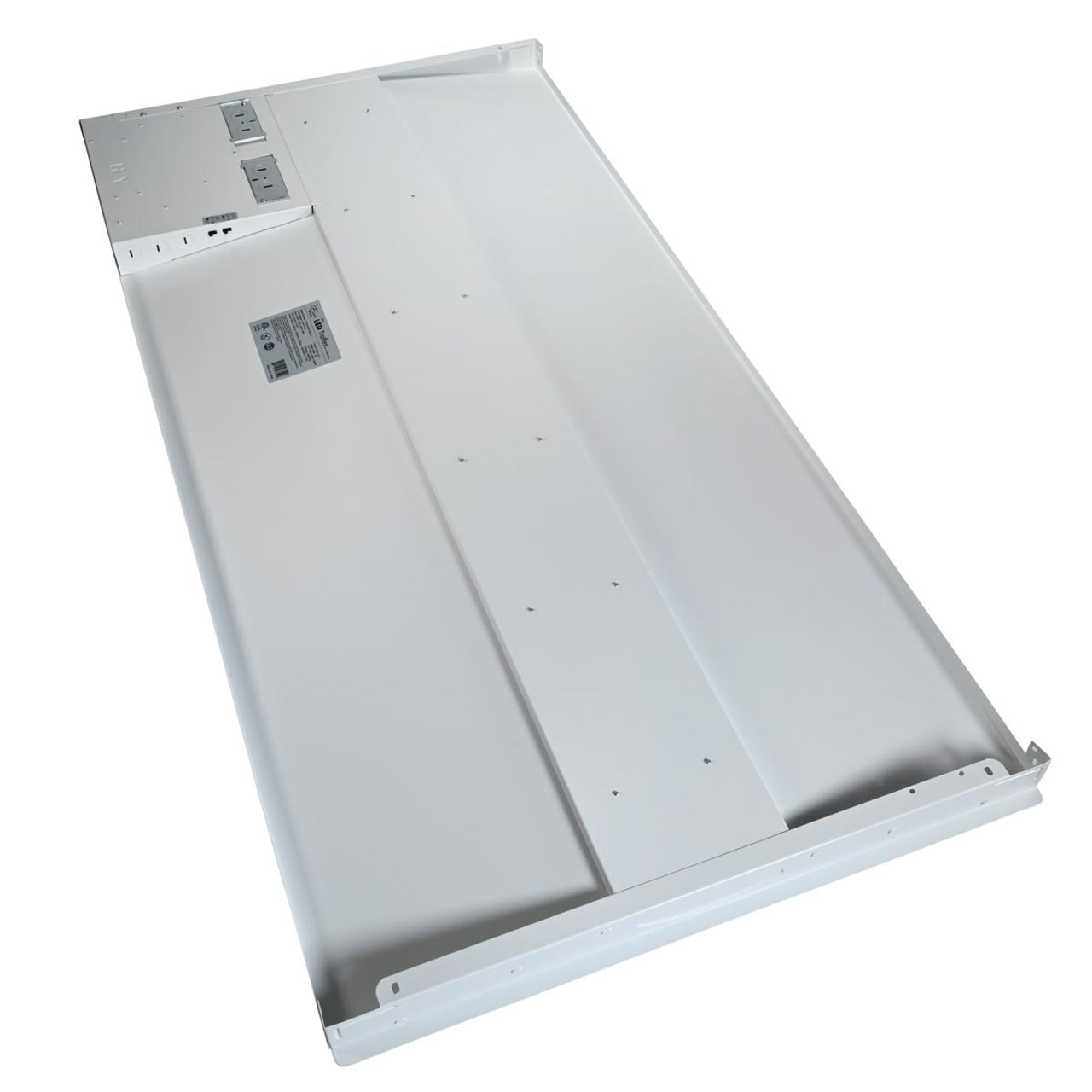 Case of 2 - 2x4 LED Troffer Light - Wattage Adjustable 33W/40W/50W - Color Tunable 30K/40K/50K - Euri Lighting