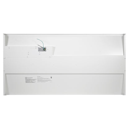 Case of 2 - 2x4 LED Troffer Light - Wattage Adjustable 34W/38W/45W - Color Tunable 35K/40K/50K - Jen Lighting