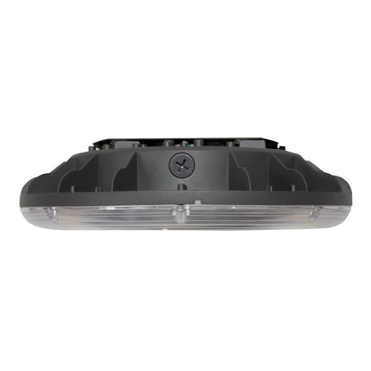 LED Parking Garage Canopy Light - Wattage Adjustable 80W/100W/120W - Color Tunable 3000K/4000K/5000K - Motion Sensor Base - LumeGen