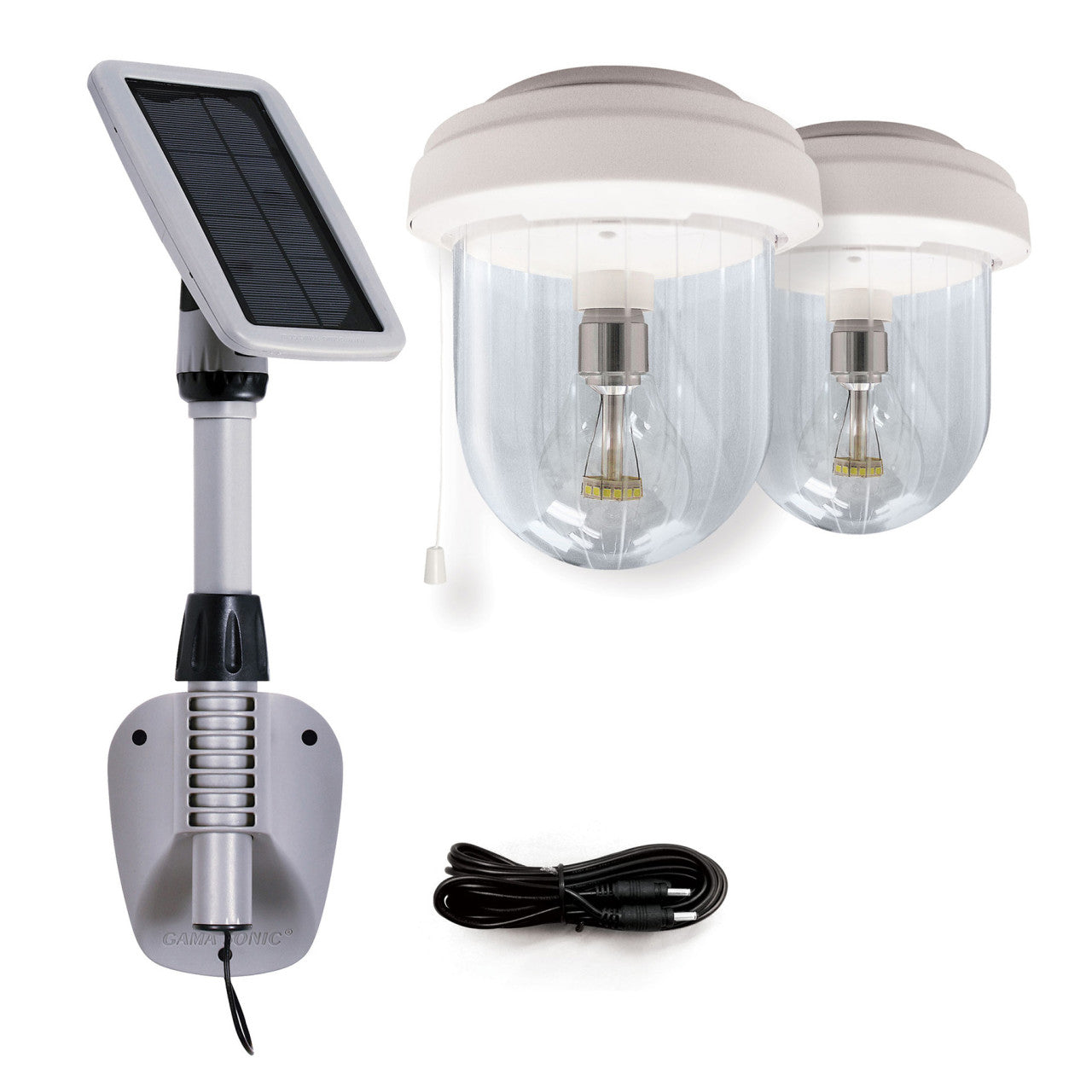 Solar LED Light My Shed IV - 2 Light - Gama Sonic – LightUp