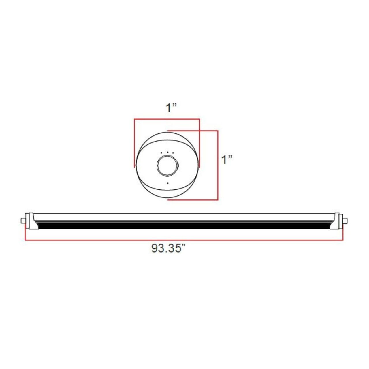Case of 20 - 8ft. LED T8 LED Tube - Type B Direct Wire - 40W - 4800 Lumens