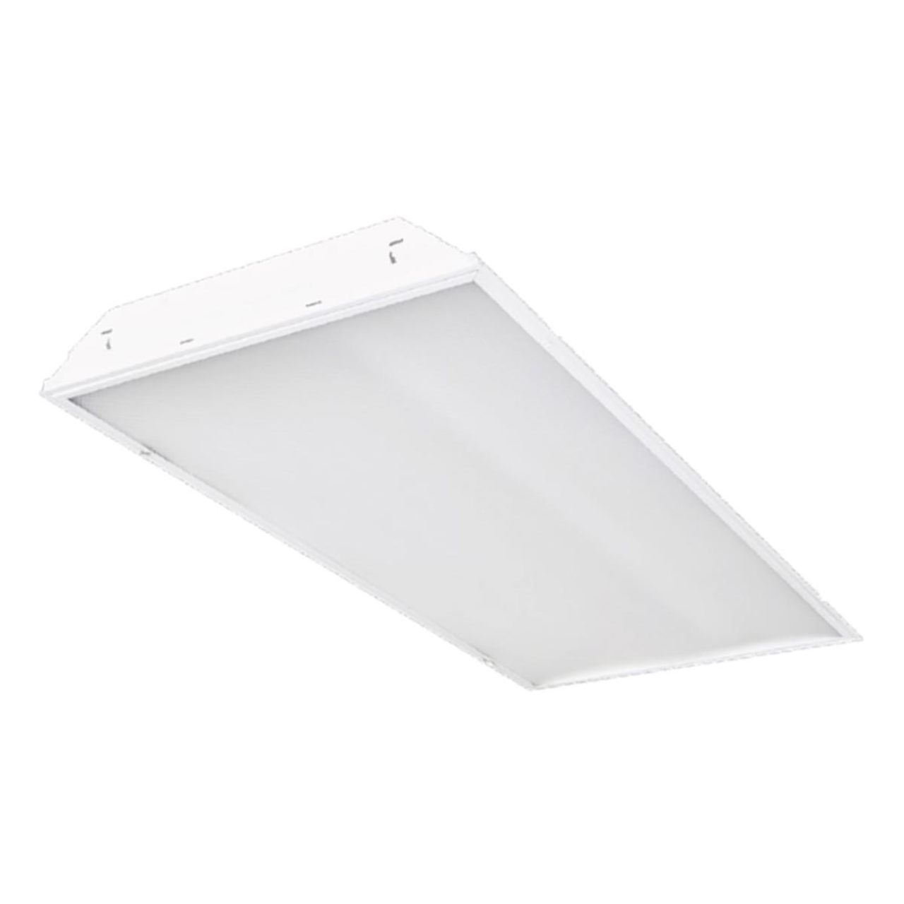 2x4 LED Ready Troffer Fixture | 3 LED Lamps Sold Separately – LightUp