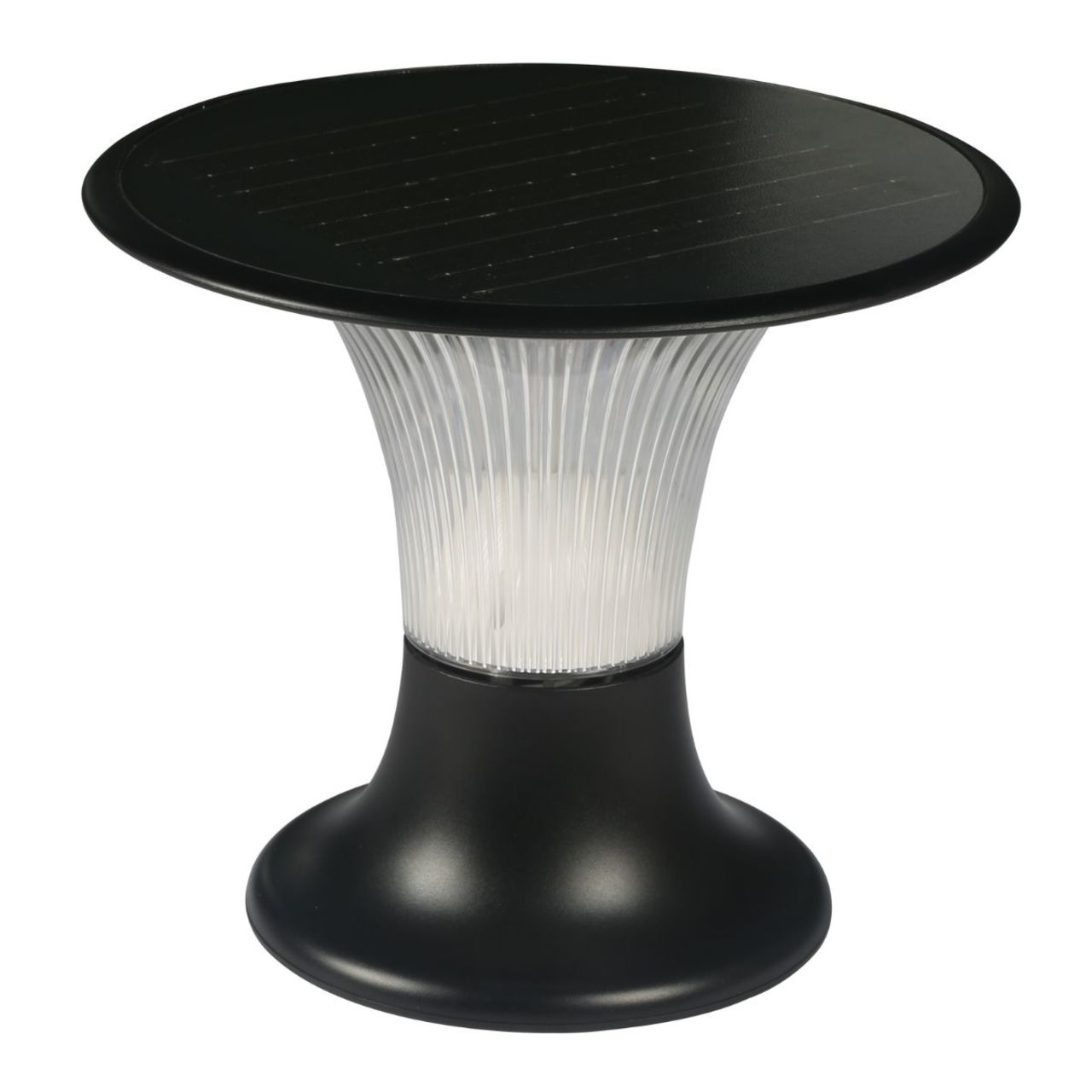 Solar LED Diamond Pier Light - 2200 Lumens - Dual Color Temperatures - LumeGen
