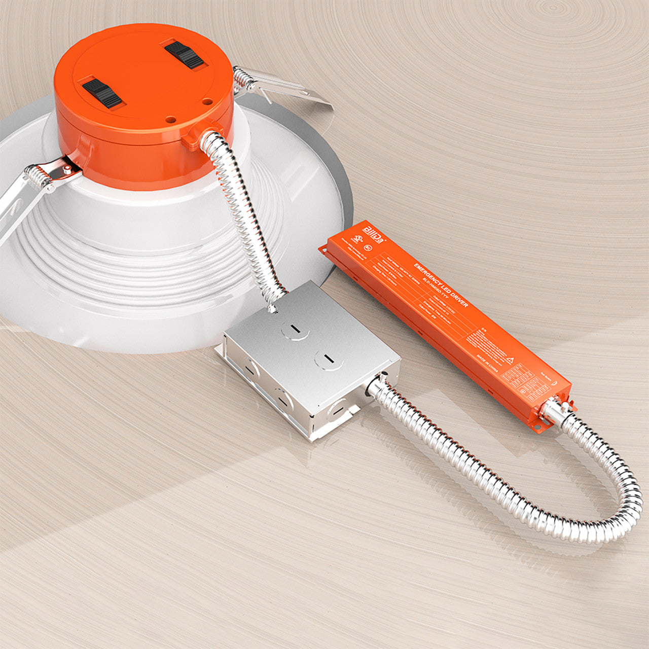 Emergency LED Driver - 8W Output - 90 Minute Backup Time – LightUp
