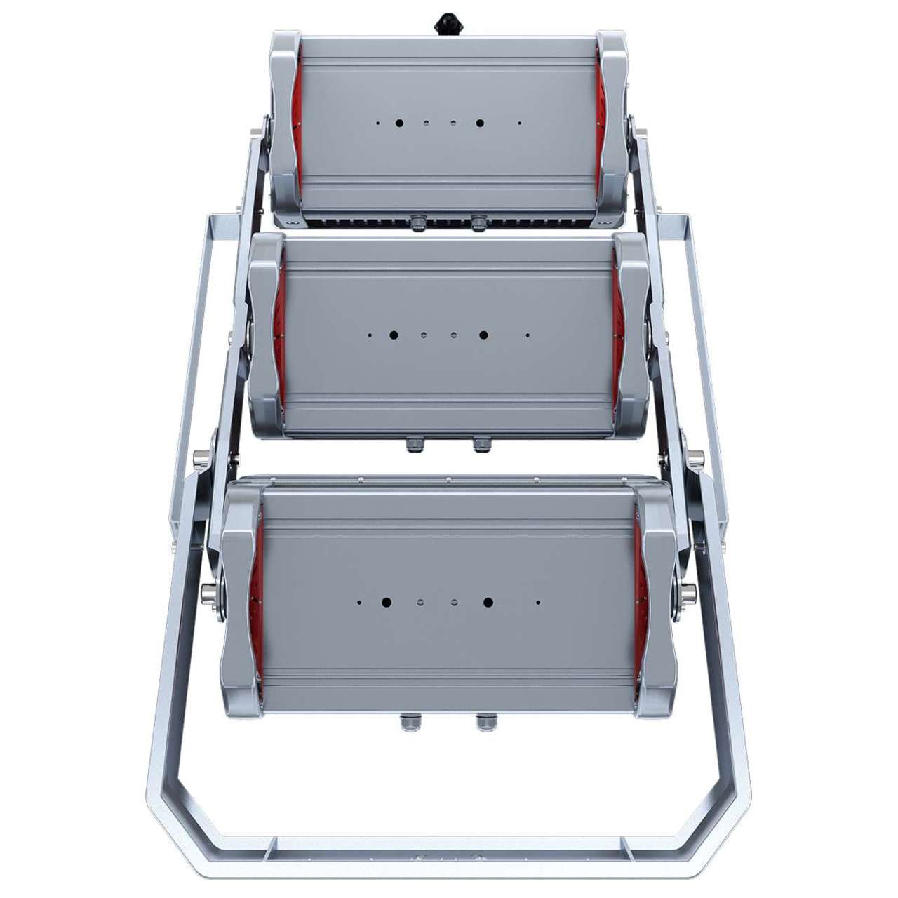 Case of 2 - 3 Fixture Mounting Bracket for LED Sports Light
