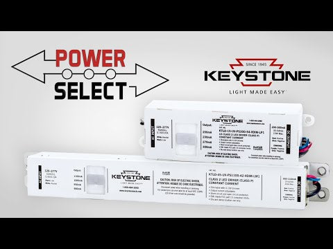 Led Driver Controller Keystone LED Power Selectable Constant Current LED Driver | 25W | 30-54V Output ...