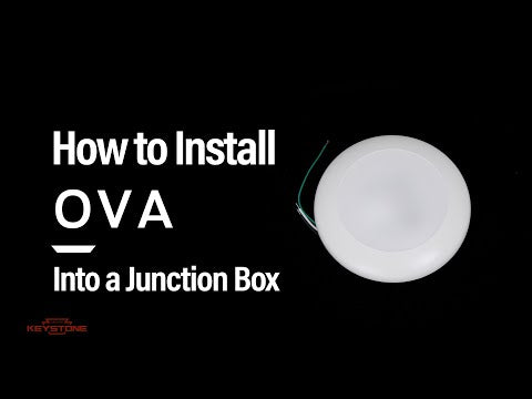 4in. LED Color Tunable Surface Mount Disk Light - 7W - 2700K/3000K/4000K/5000K - Keystone