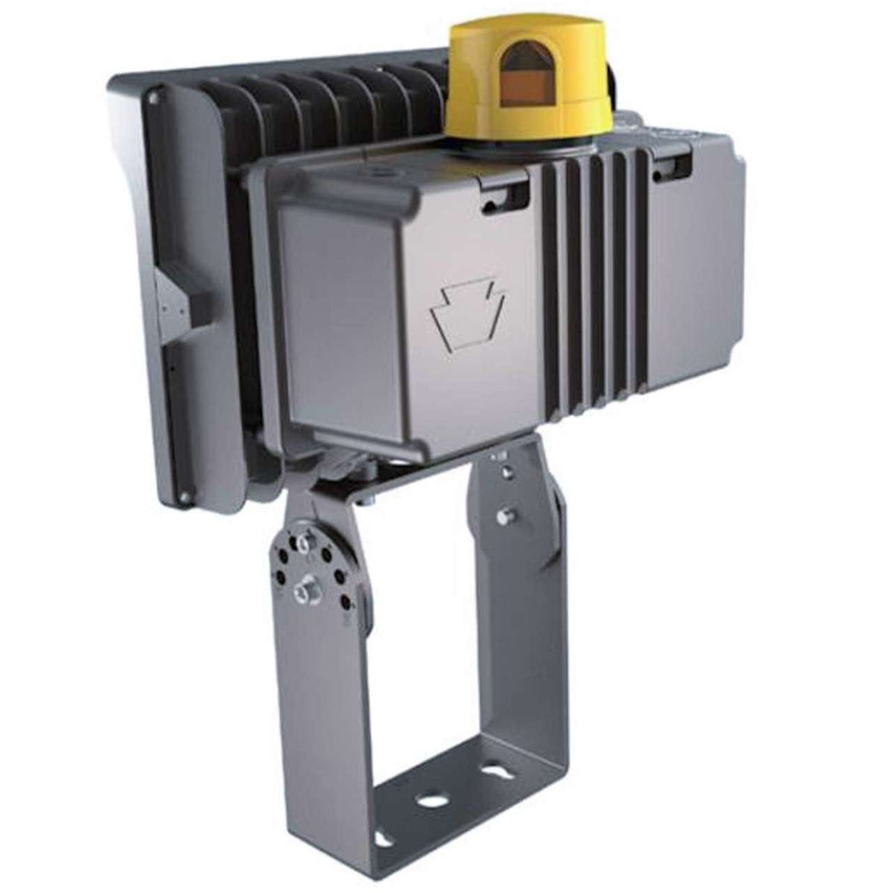 LED Wattage Adjustable & Color Tunable Bronze Flood Light - 100W/140W - 3000K/4000K/5000K - High Voltage 277-480V - Keystone