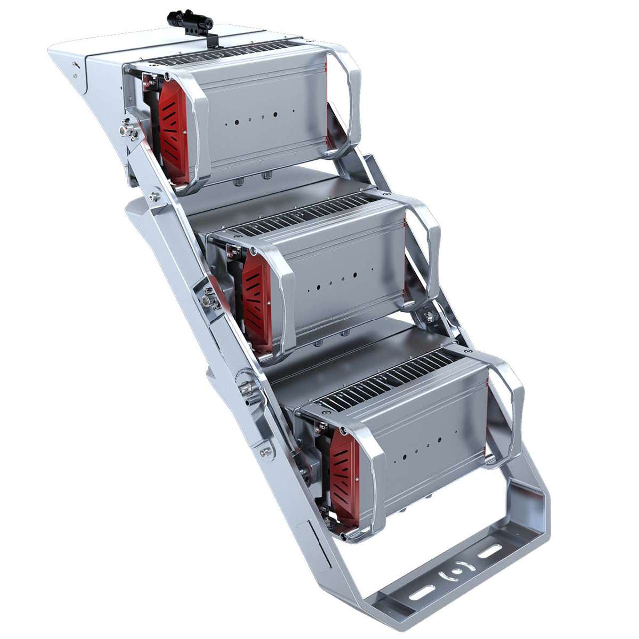 Case of 2 - 3 Fixture Mounting Bracket for LED Sports Light