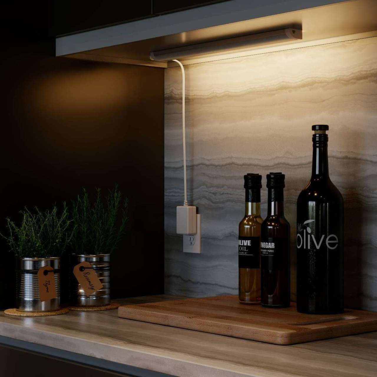 18in. LED Touch Control Under Cabinet Light - 13.8W - Good Earth