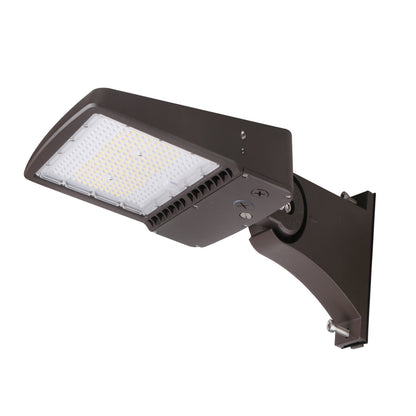 LED Area Light - Wattage Adjustable 100W/120W/150W - 140LM/W - Color Tunable 30K/40K/50K - Photocell Base - Jen Lighting