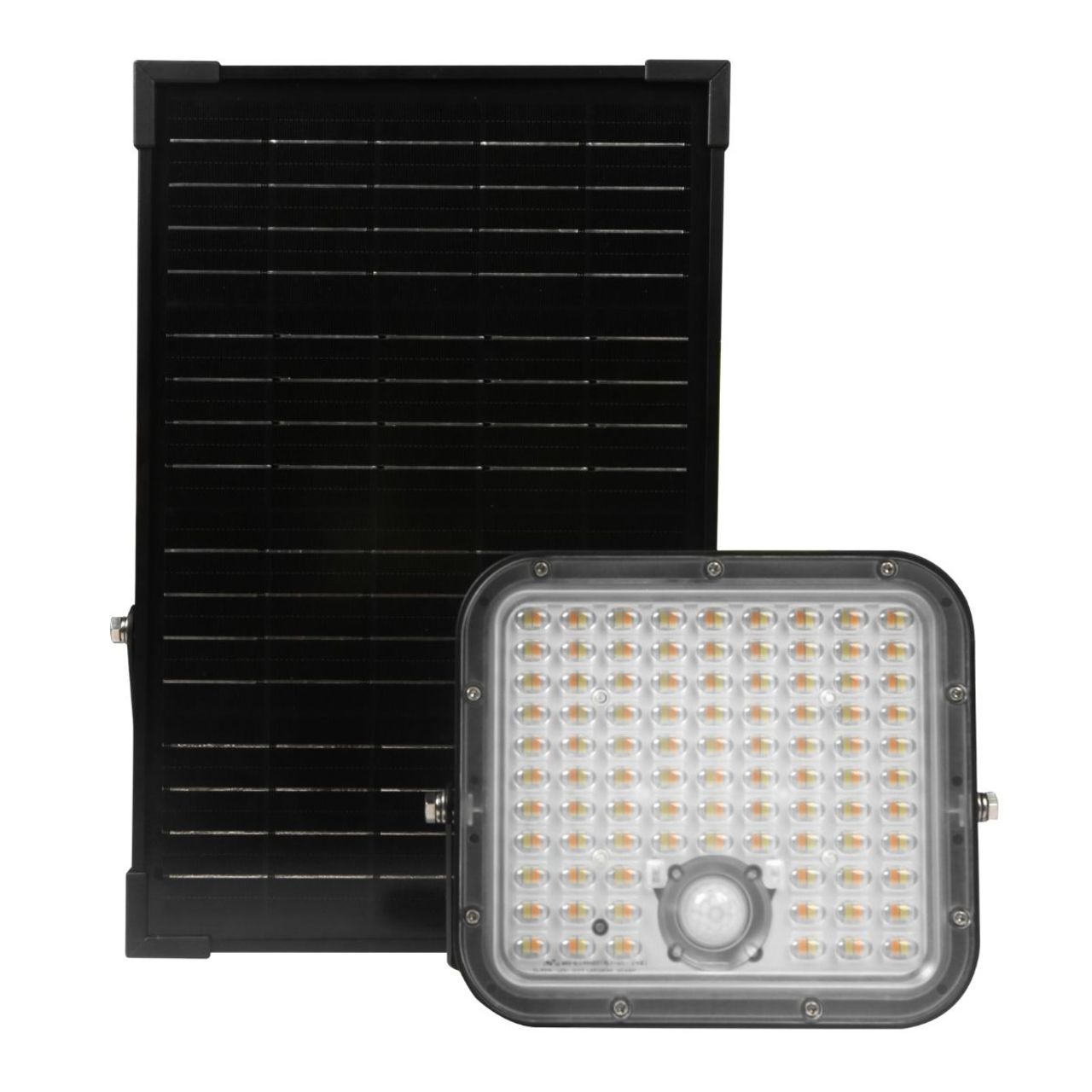 Solar LED Cube Flood Light with Remote Control - 4800 Lumens - Dual Color Temperature - LumeGen