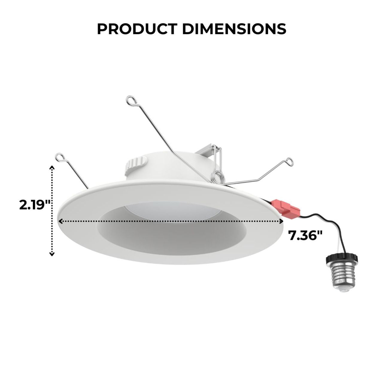 5in/6in. LED Recessed Retrofit - 15W - Color Tunable 27K/30K/35K/40K/50K - LumeGen
