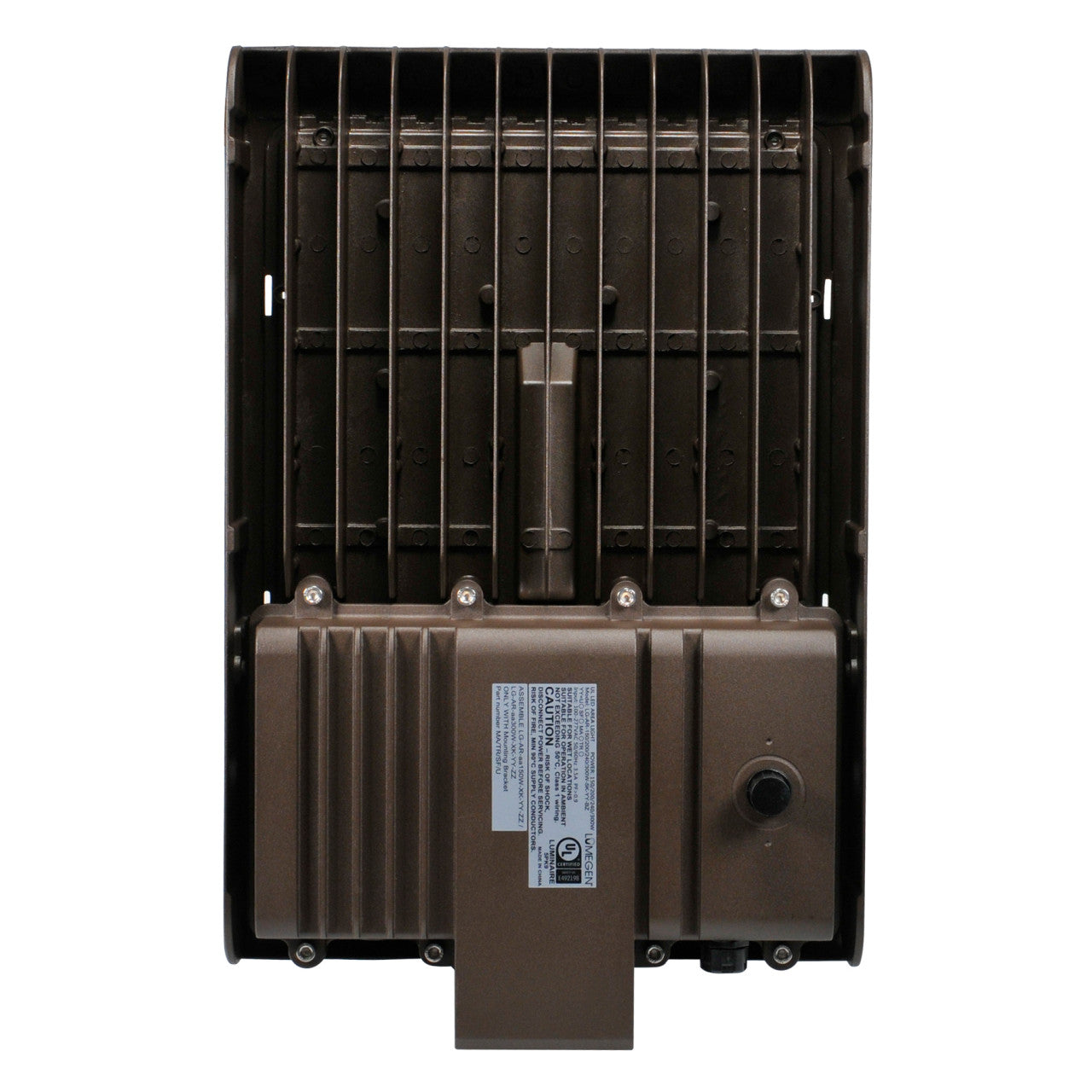 LED Wattage Adjustable Area Light w/ Built-in Photosensor - 150W/200W/240W/300W - 5000K