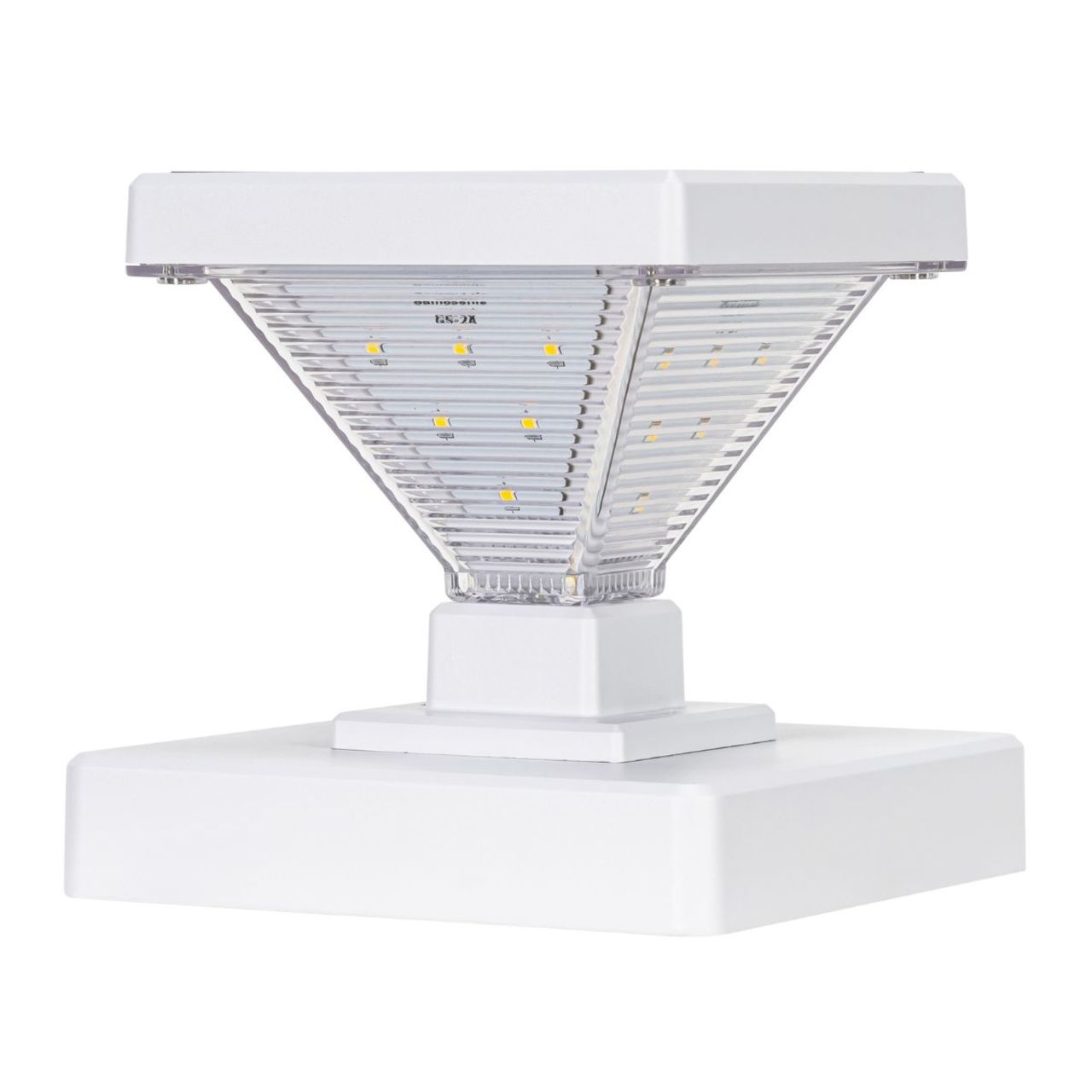 Solar LED Luxor Post Cap Light - 2-Pack - Gama Sonic
