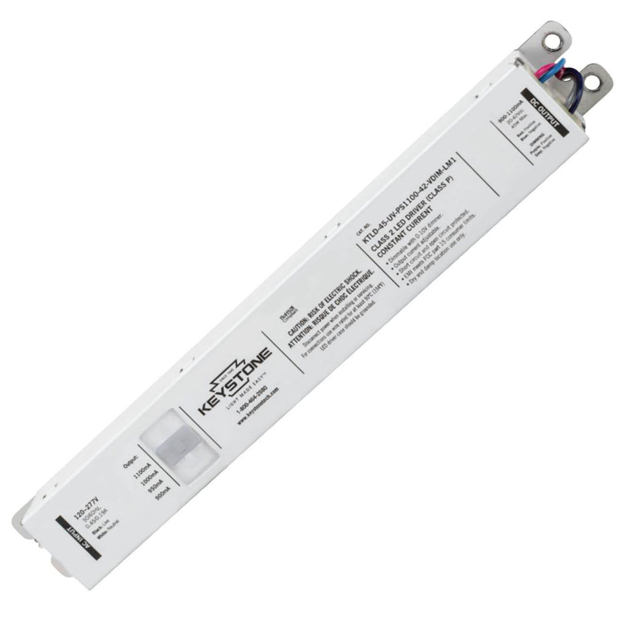 LED Power Selectable Constant Current LED Driver | 45W | 20-42V Output ...