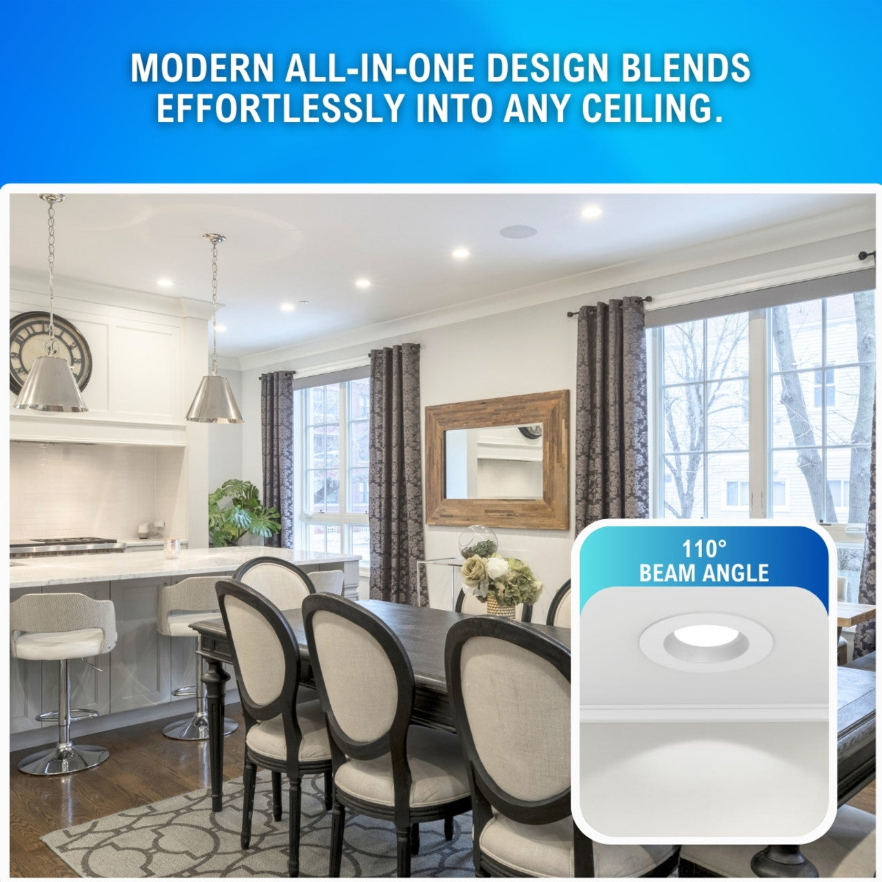 5in/6in. LED Recessed Retrofit - 15W - Color Tunable 27K/30K/35K/40K/50K - LumeGen