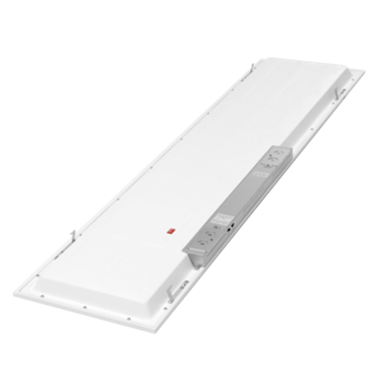 Case of 4 - 1x4 LED Flat Panel Light - Wattage Adjustable 20W/25W/30W - Color Tunable 35K/40K/50K - Integrated Sensor - Sylvania