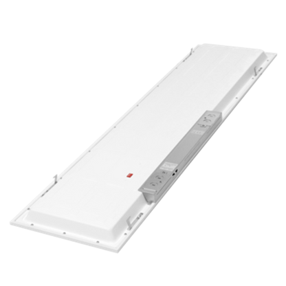 Case of 4 - 1x4 LED Flat Panel Light - Wattage Adjustable 20W/25W/30W - Color Tunable 35K/40K/50K - Integrated Sensor - Sylvania