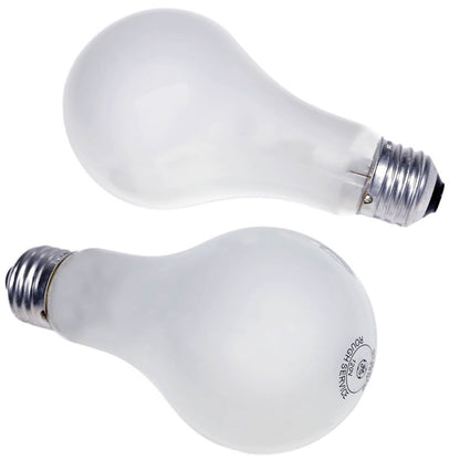 Case of 120 - A21 Shatter Resistant Incandescent Lamp - E26 Medium Base - 75W - 120V - GE Lighting