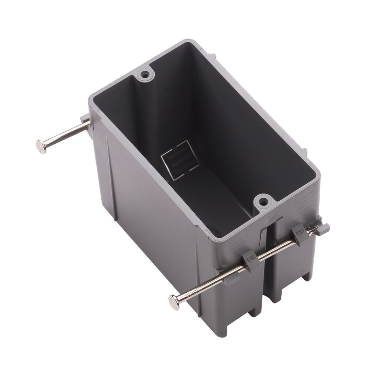 Full Case Outlet/Switch Box | 1-Gang 20 Cu. In. Nail On – LightUp